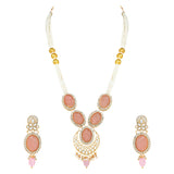 Nirvi Pink Choker Set