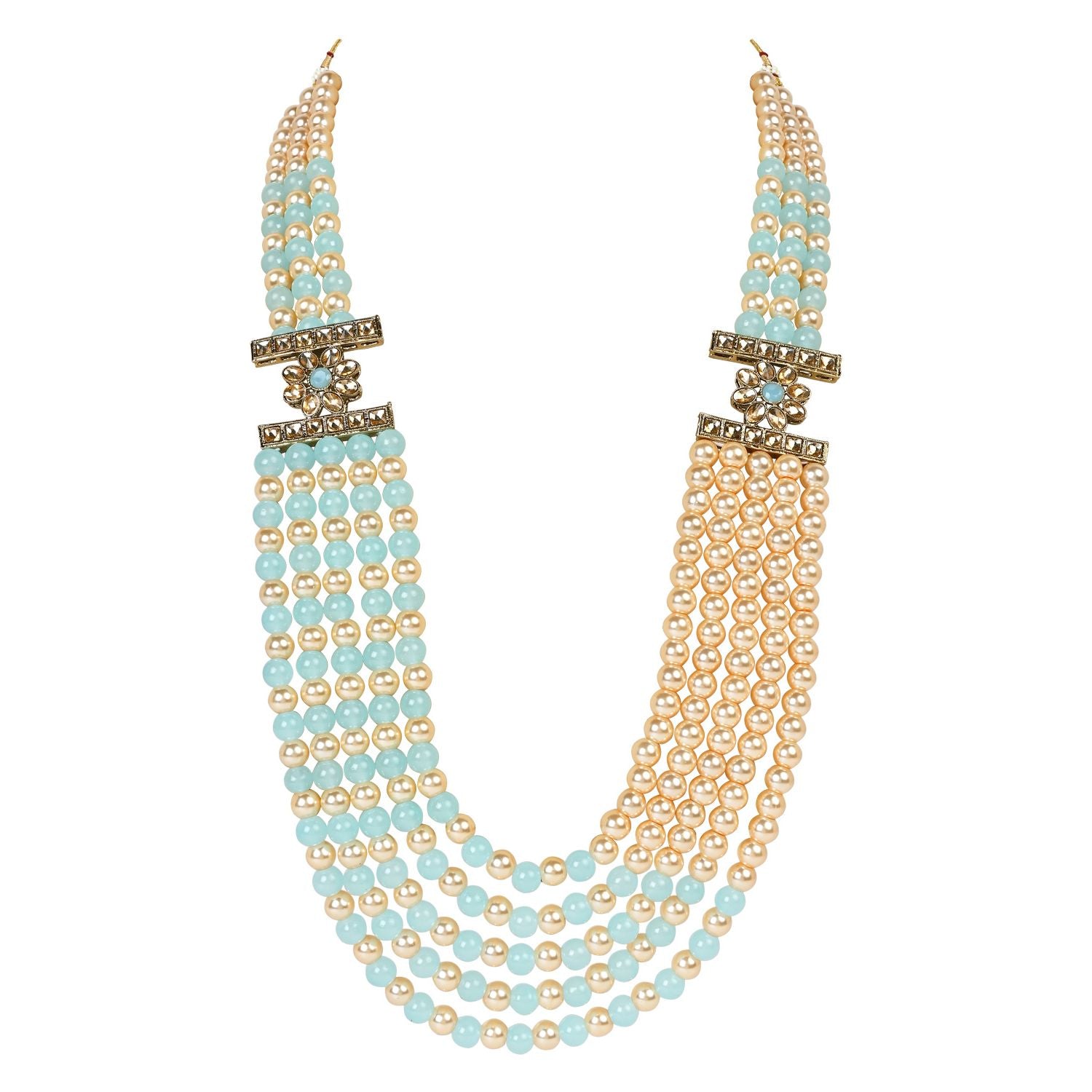 Jairaj Turquoise Necklace For Men