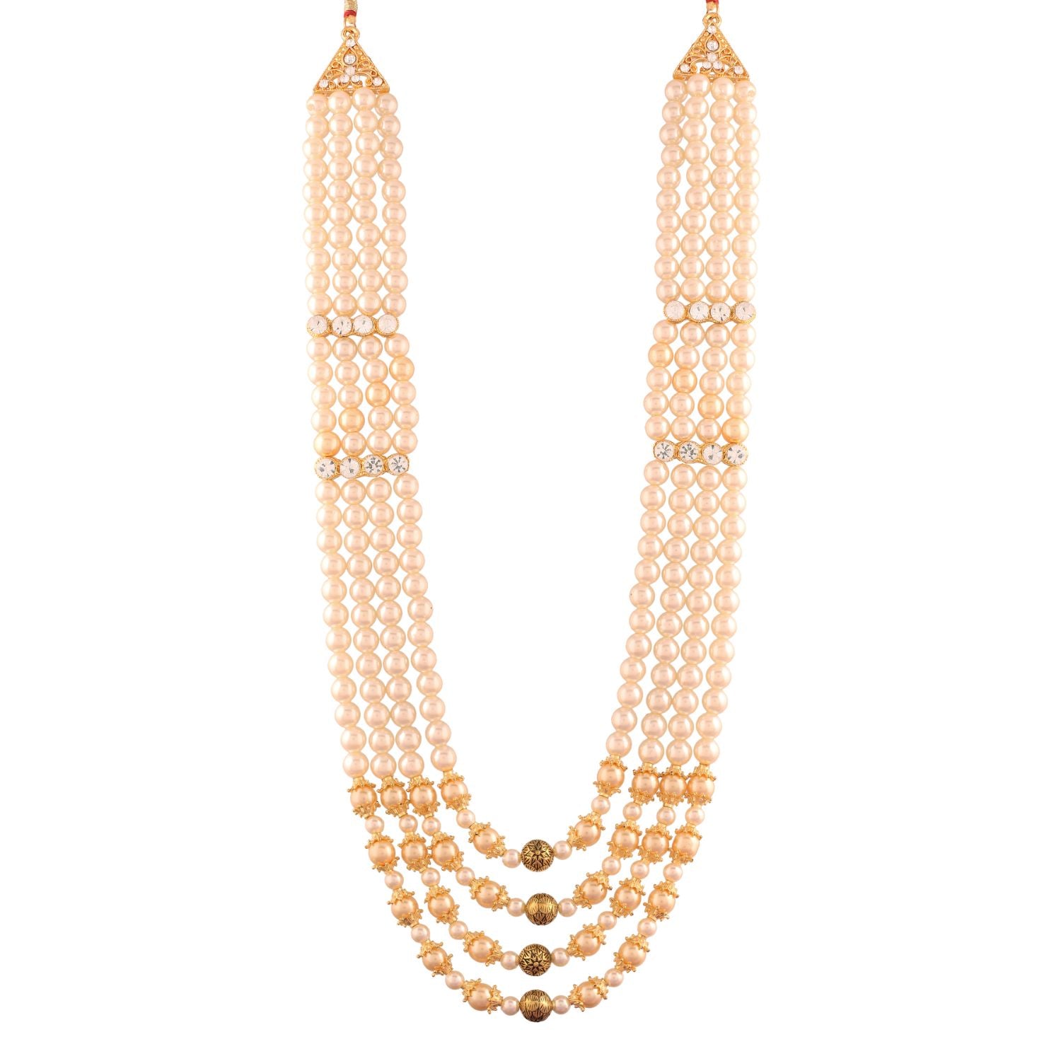 Durja Gold Pearl Mala