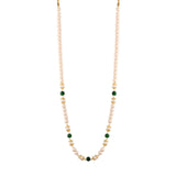 Haridra Green Pearl Mala