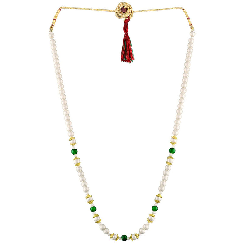 Haridra Green Pearl Mala
