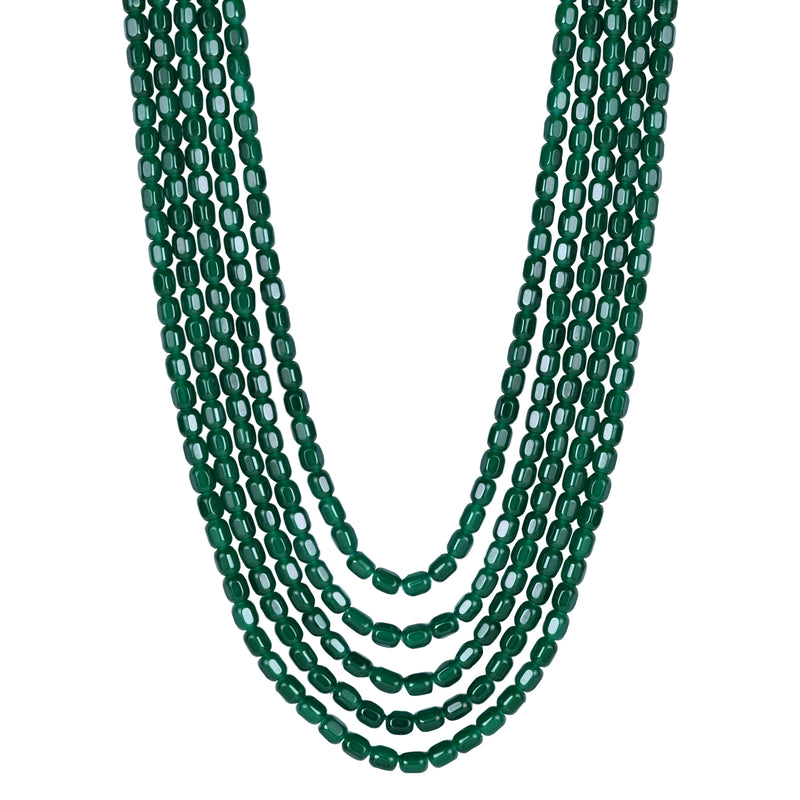 Ganadhakshya Green Pearl Mala
