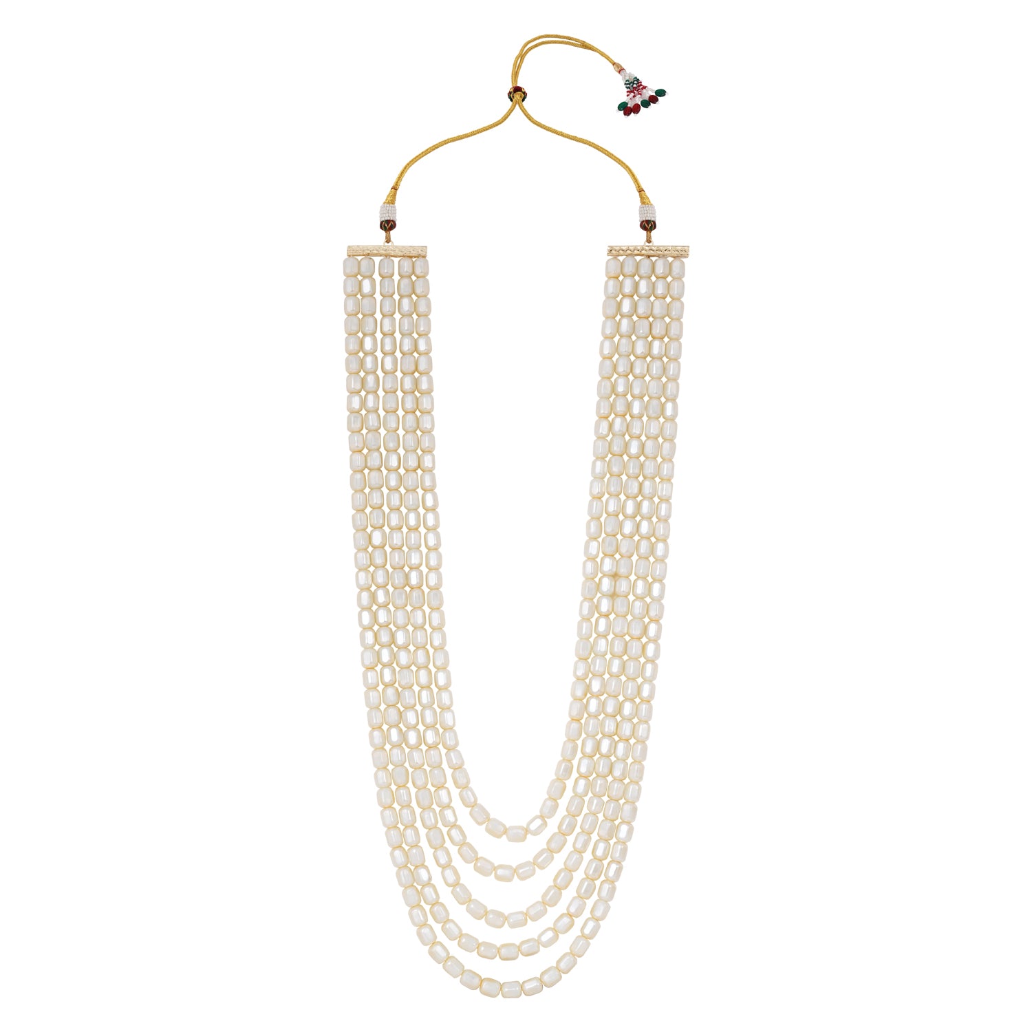 Kush White Necklace For Men