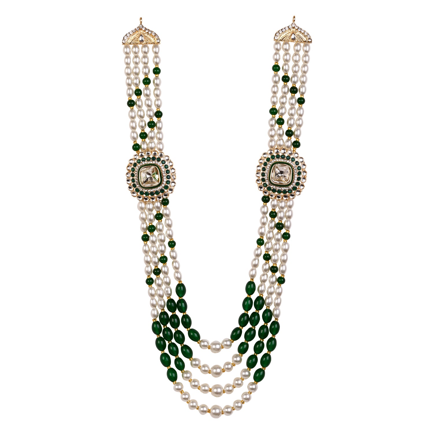 Hridaan - Green Necklace For Men