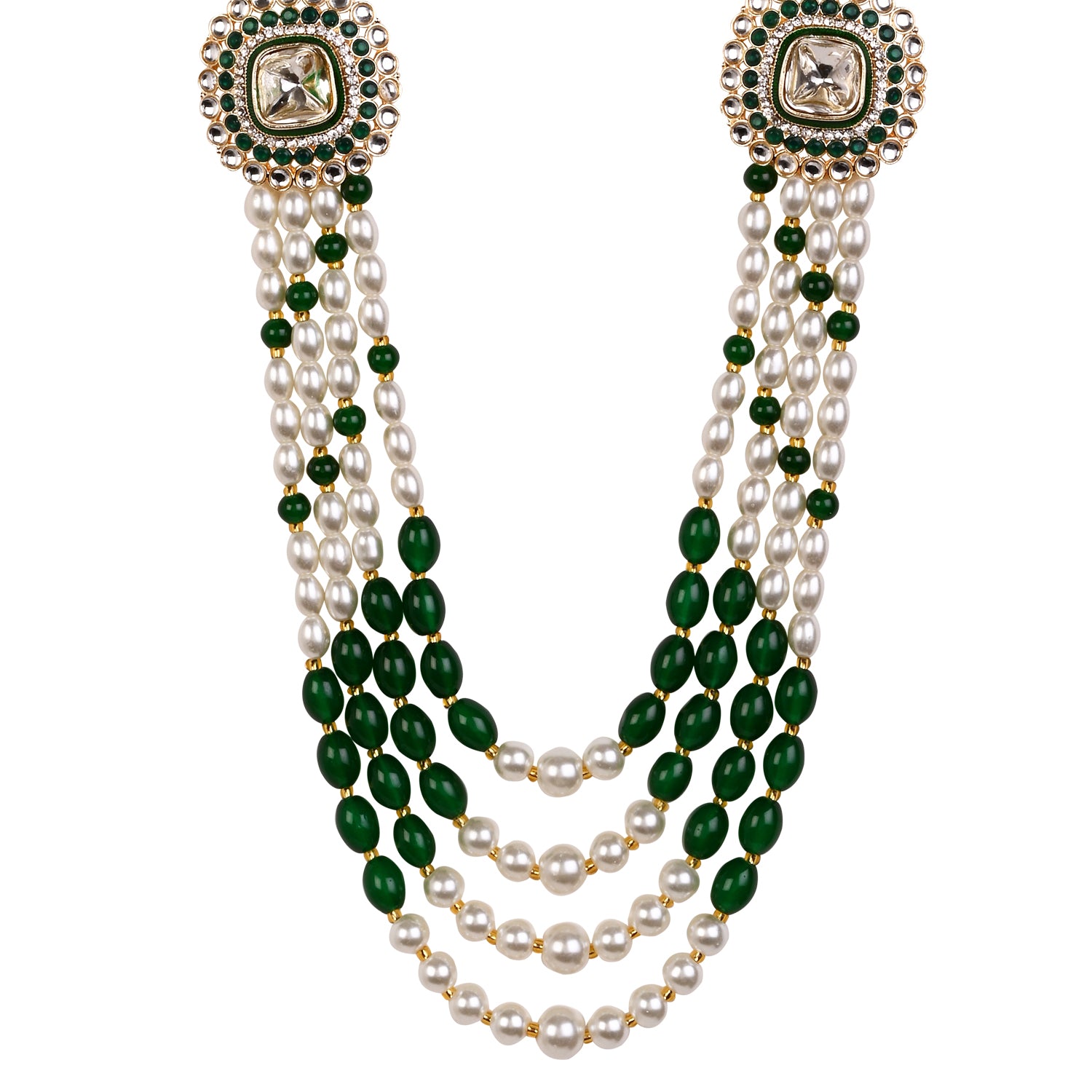 Hridaan - Green Necklace For Men