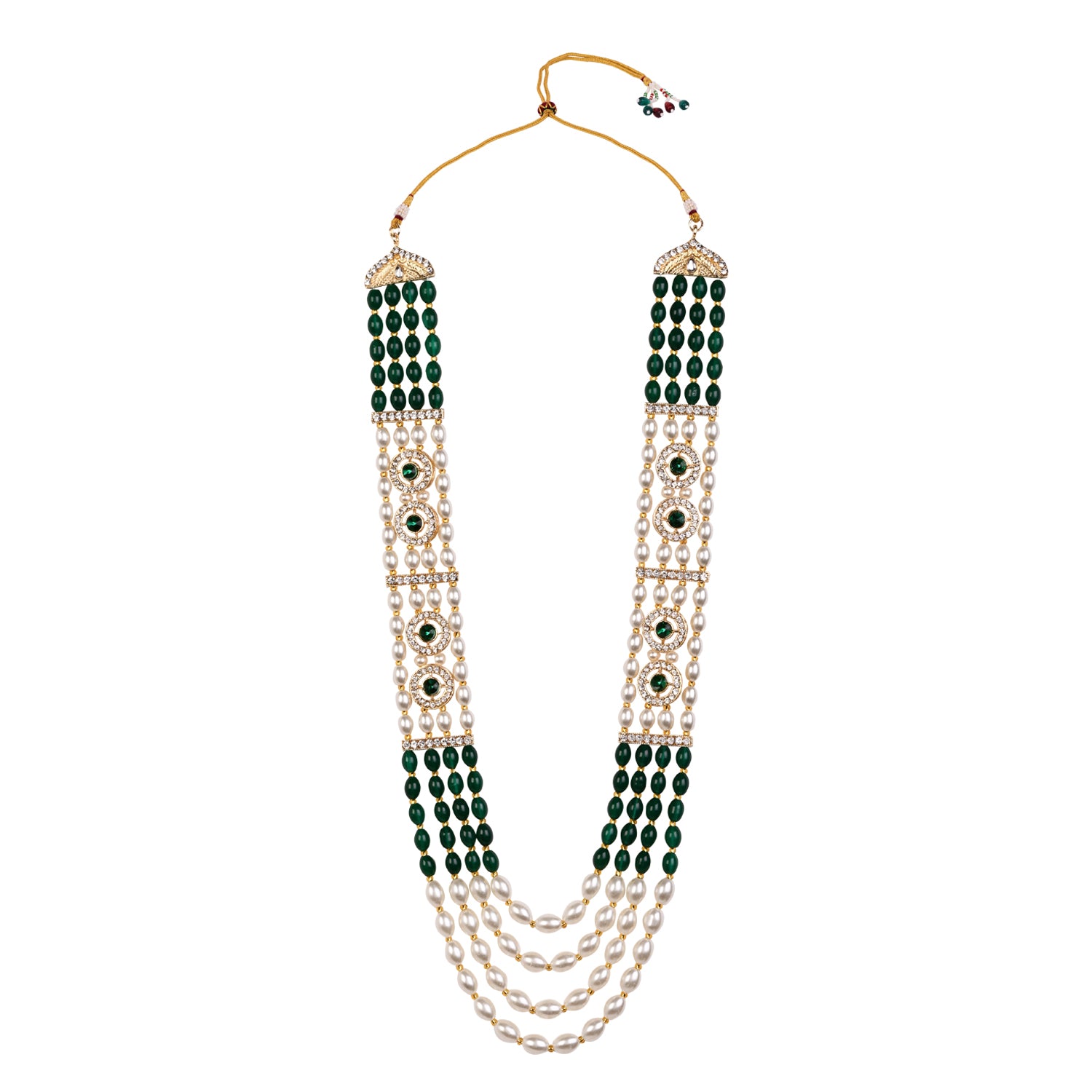 Nivaan - Green Necklace For Men