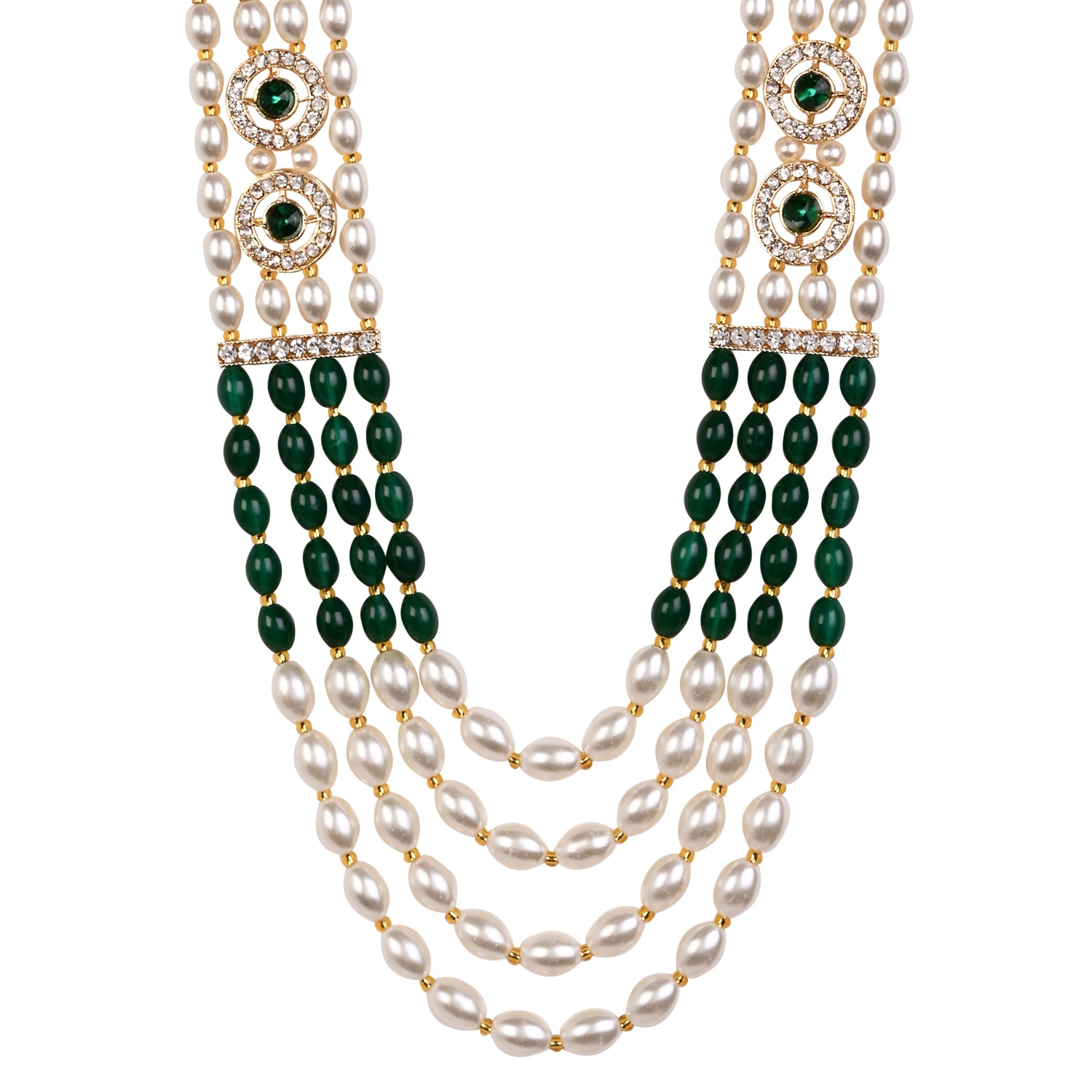 Nivaan - Green Necklace For Men