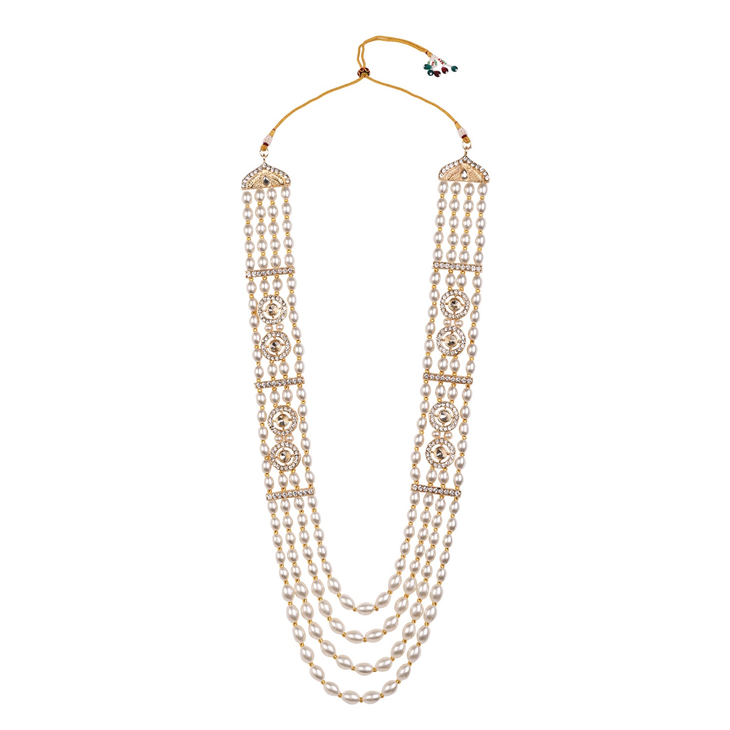Nivaan - White Necklace For Men