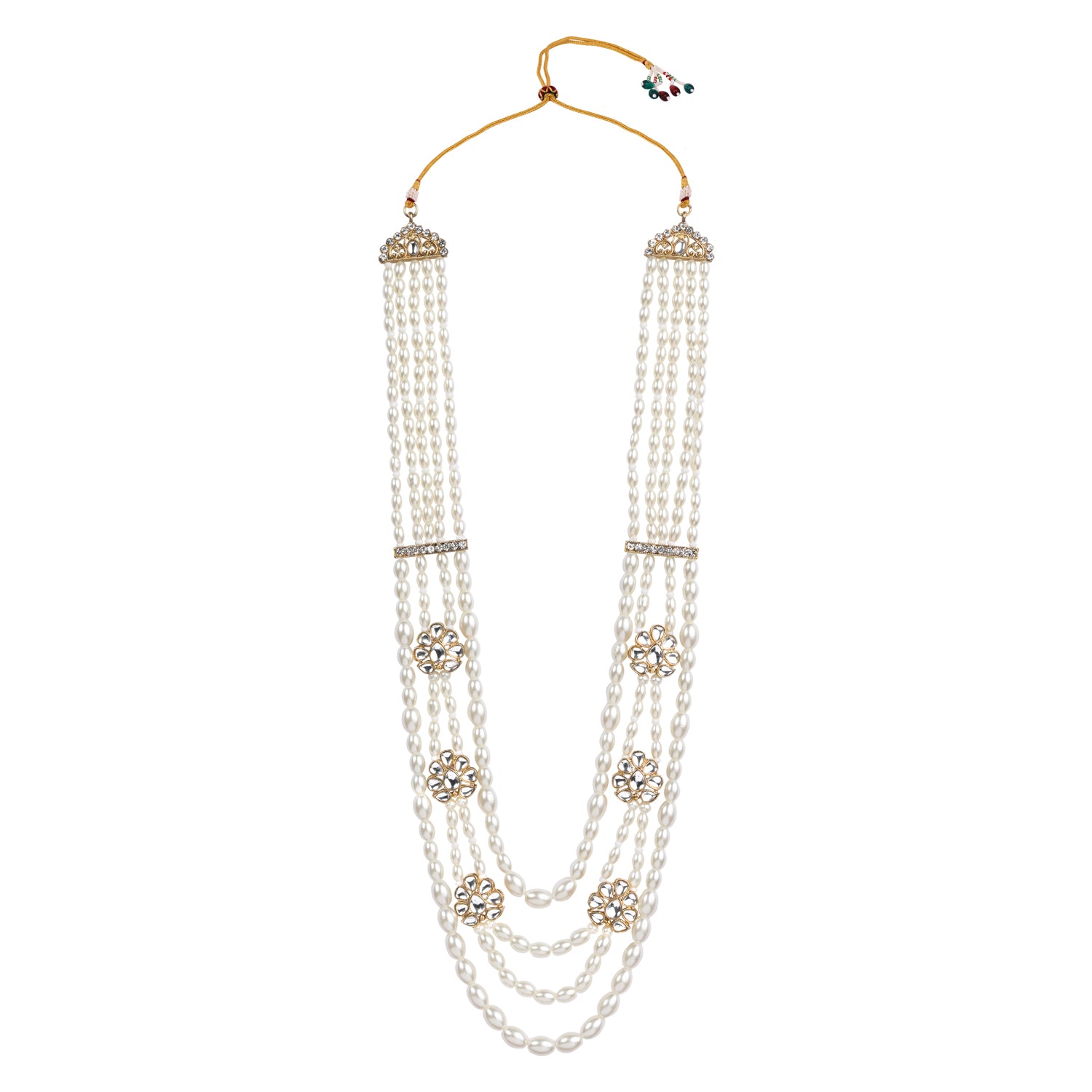 Shaurya - White Necklace For Men