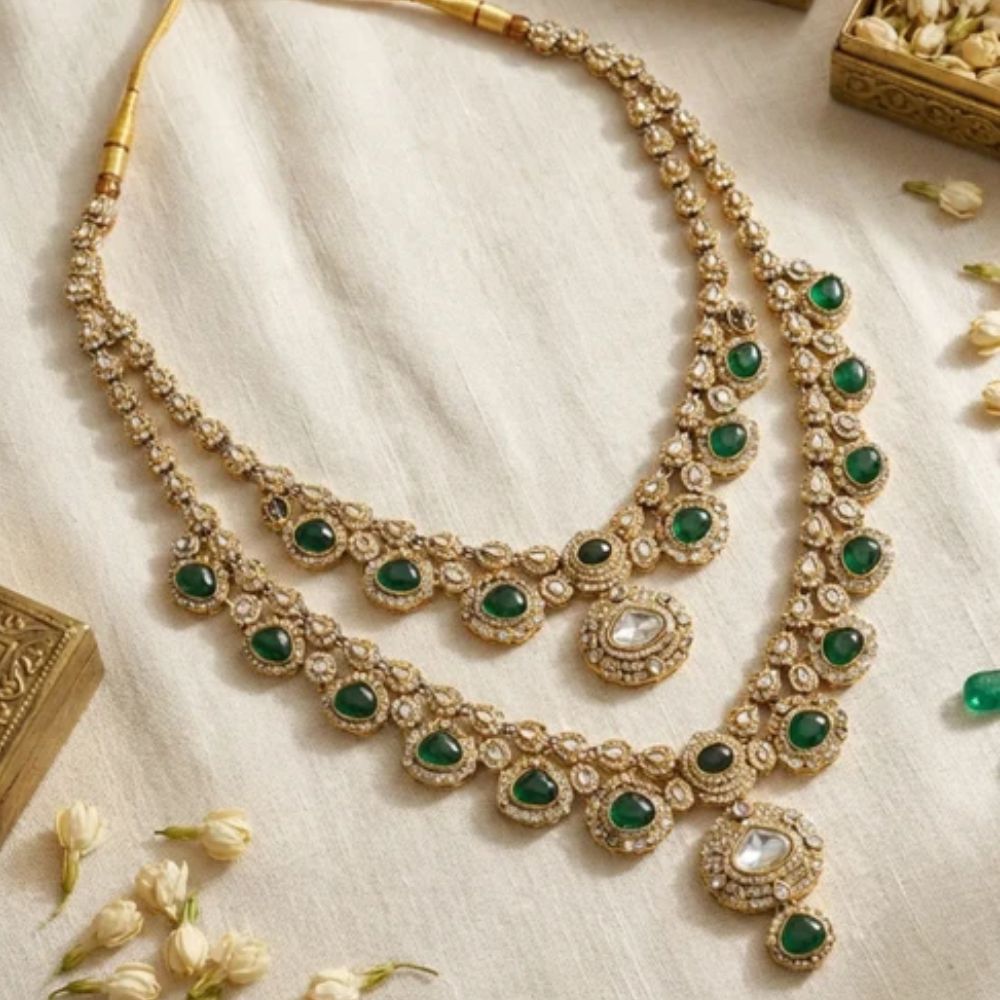 Ishaan Khattar inspired Green mala and Kalangi combo