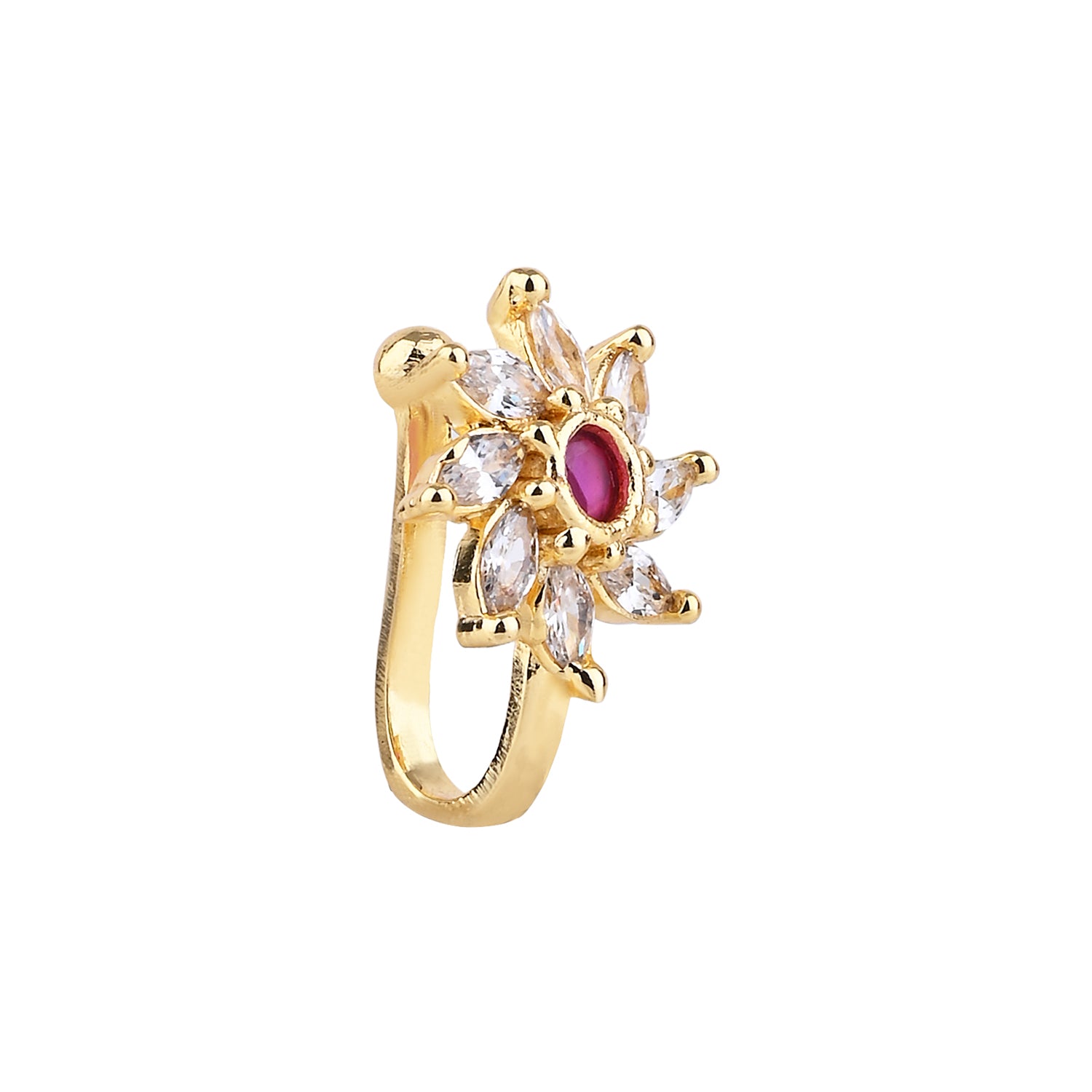Raaya Pink NosePin