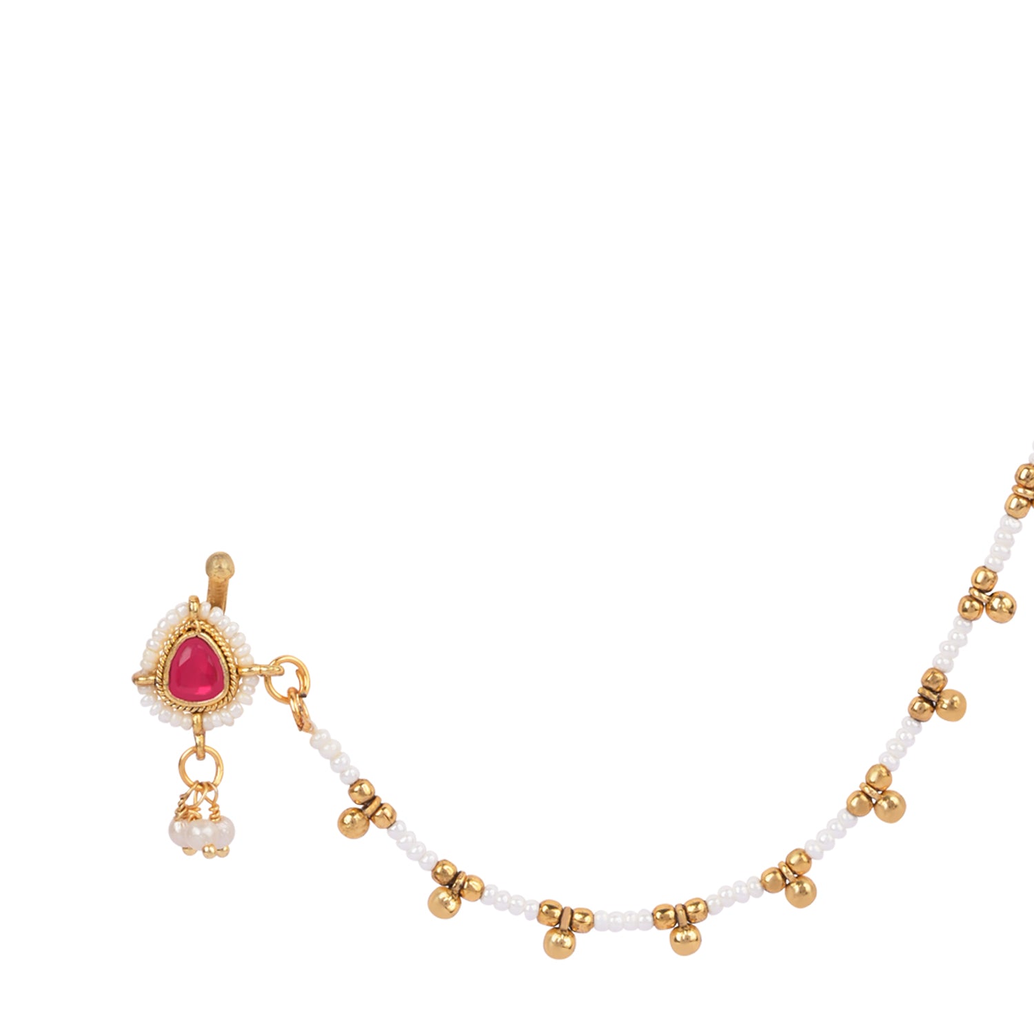 Apoorva - Pink Nose Ring