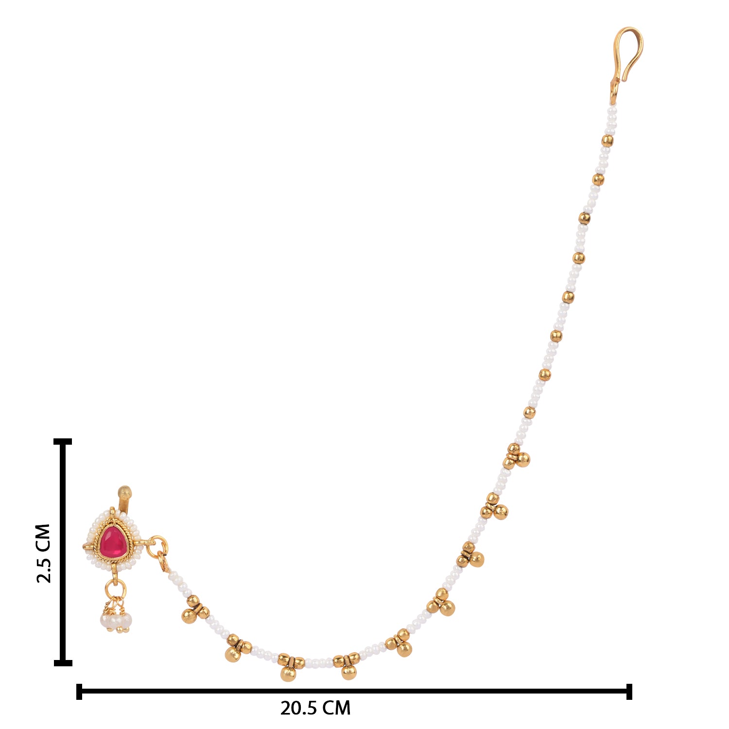 Apoorva - Pink Nose Ring
