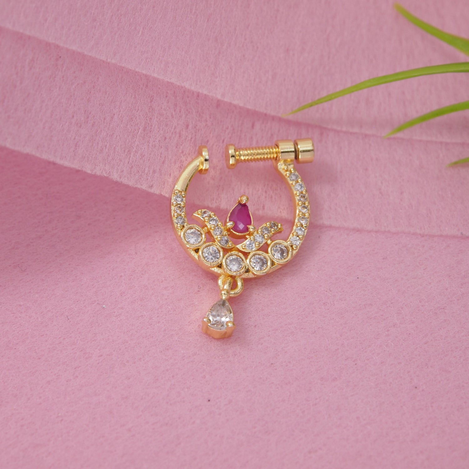Ayira - Pink Nose Ring