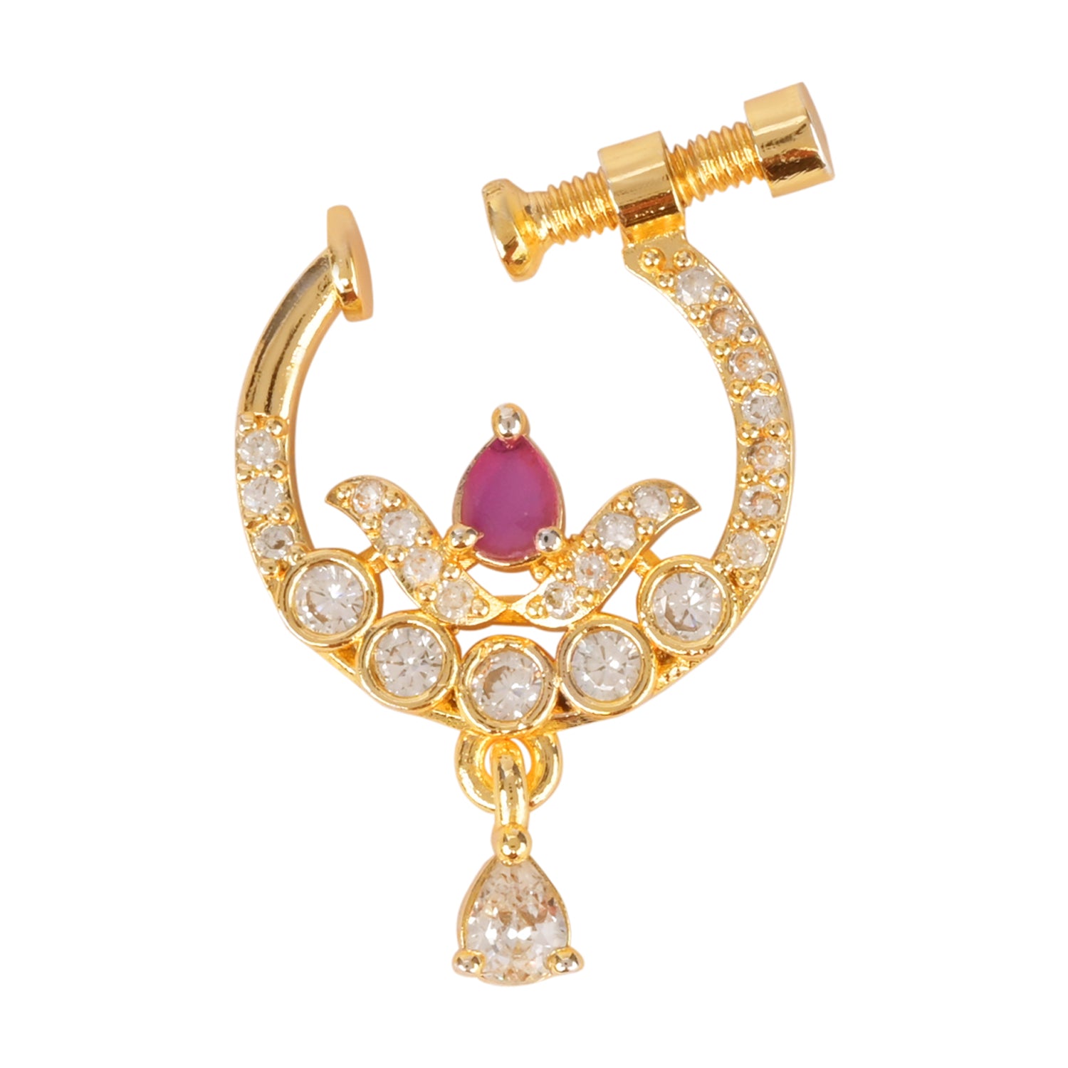 Ayira - Pink Nose Ring