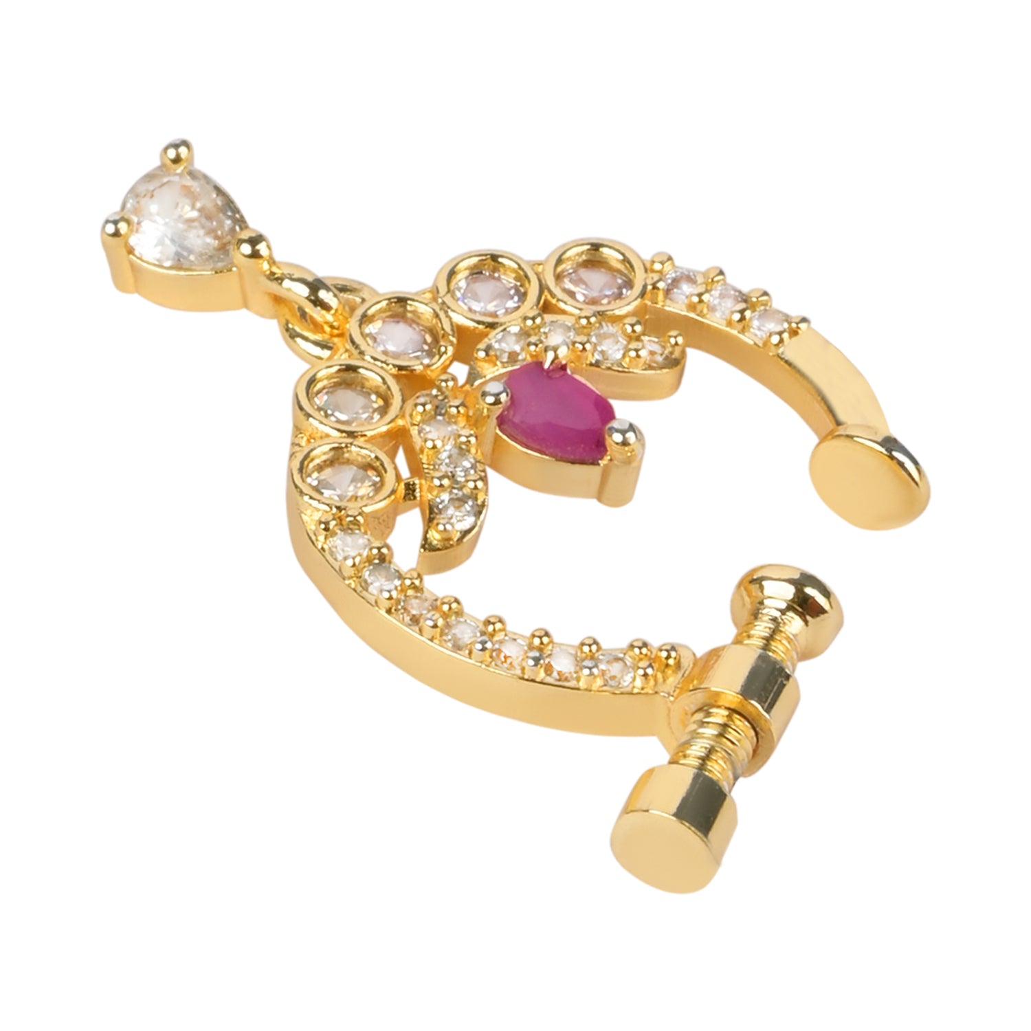 Ayira - Pink Nose Ring