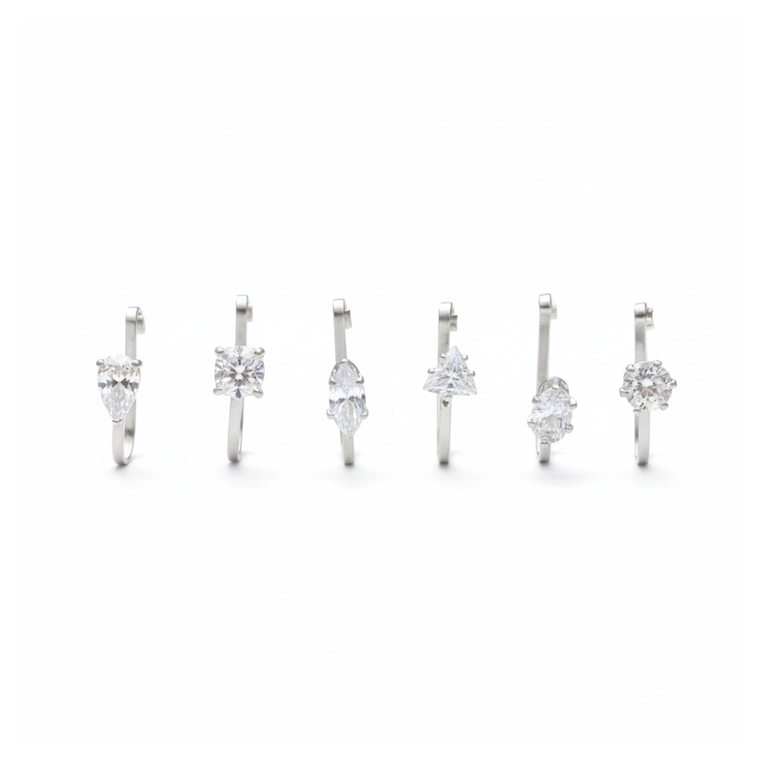 Combo of 6 Trendy Nose Pins