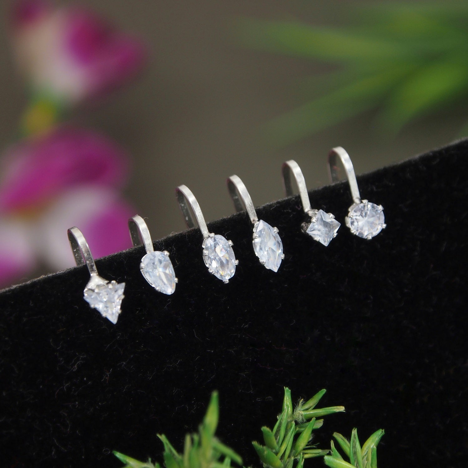 Combo of 6 Trendy Nose Pins