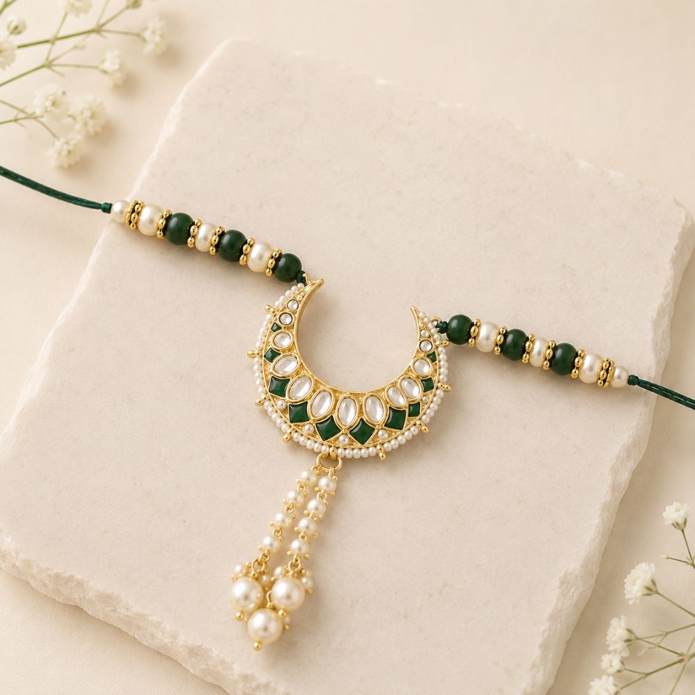 Alluring Pearl & Kundan Bracelet