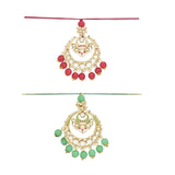 Alluring Pearl & Kundan Lumba Rakhi