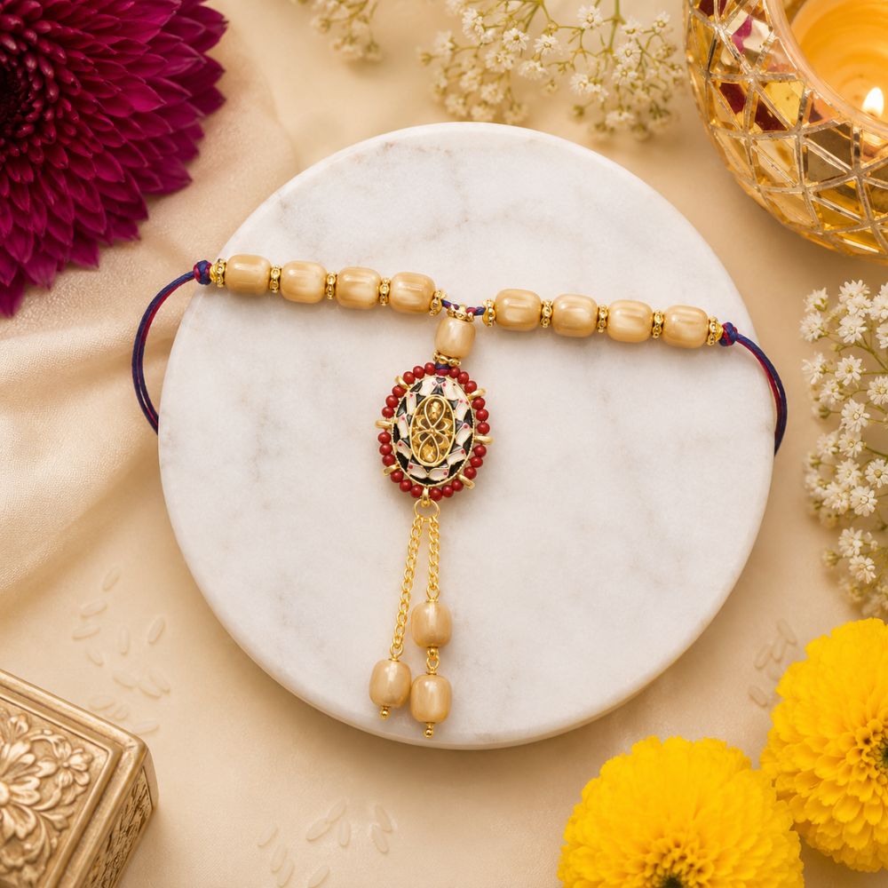 Alluring Pearl & Kundan Bracelet