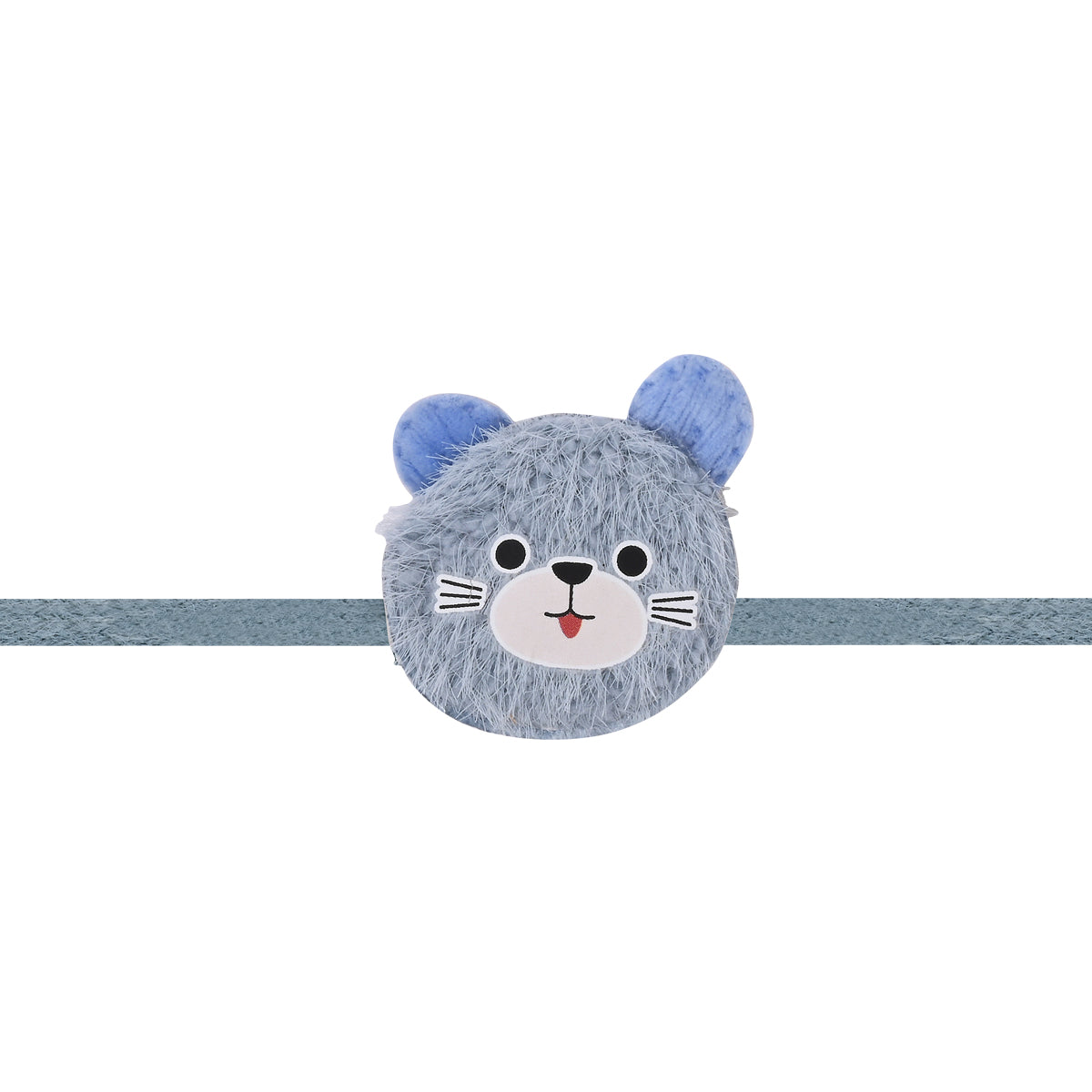 TEDDY BEAR LED Light  RAKHI With Roli Chawal & Rakshabandhan Card