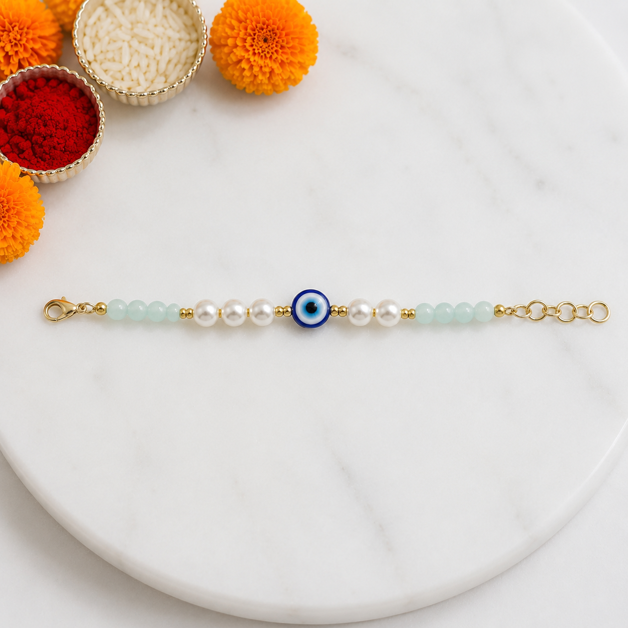 Evil Eye Beaded Bracelet