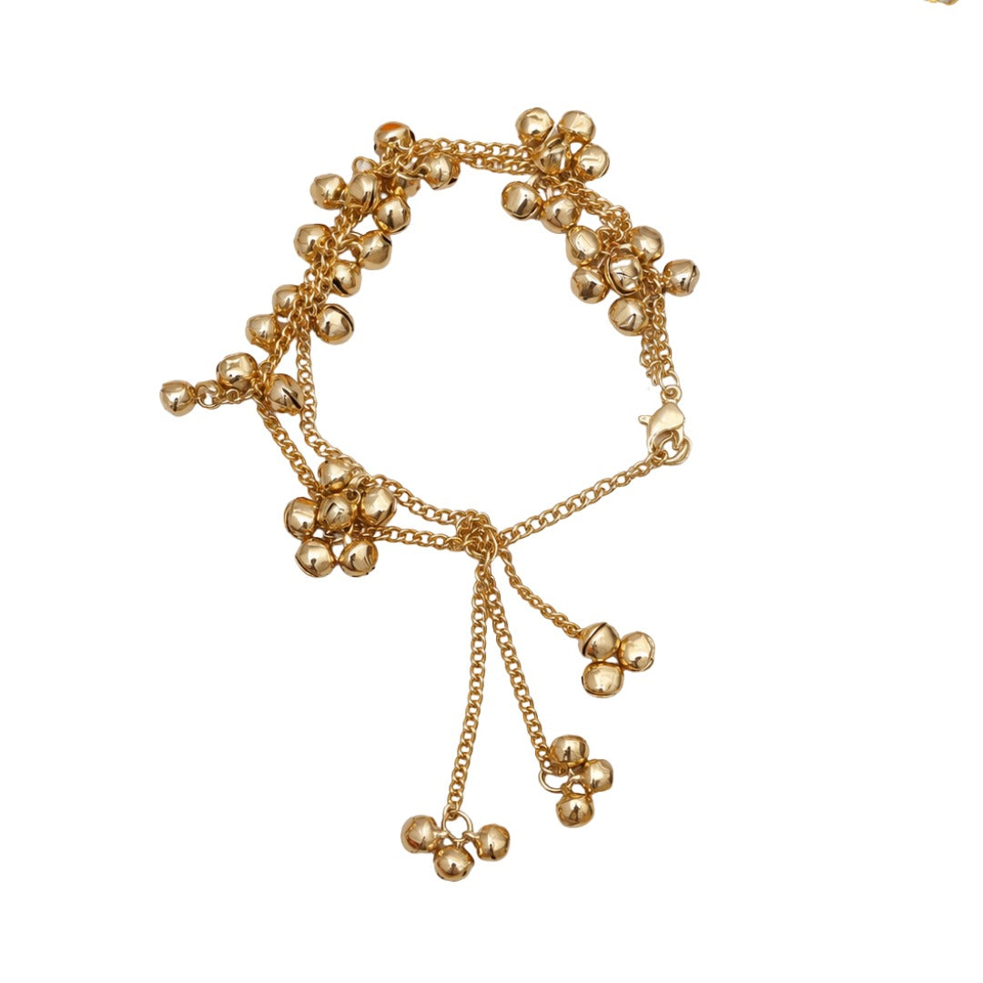 Dual Layered Kashmiri Ghungroo Lumba Bracelet