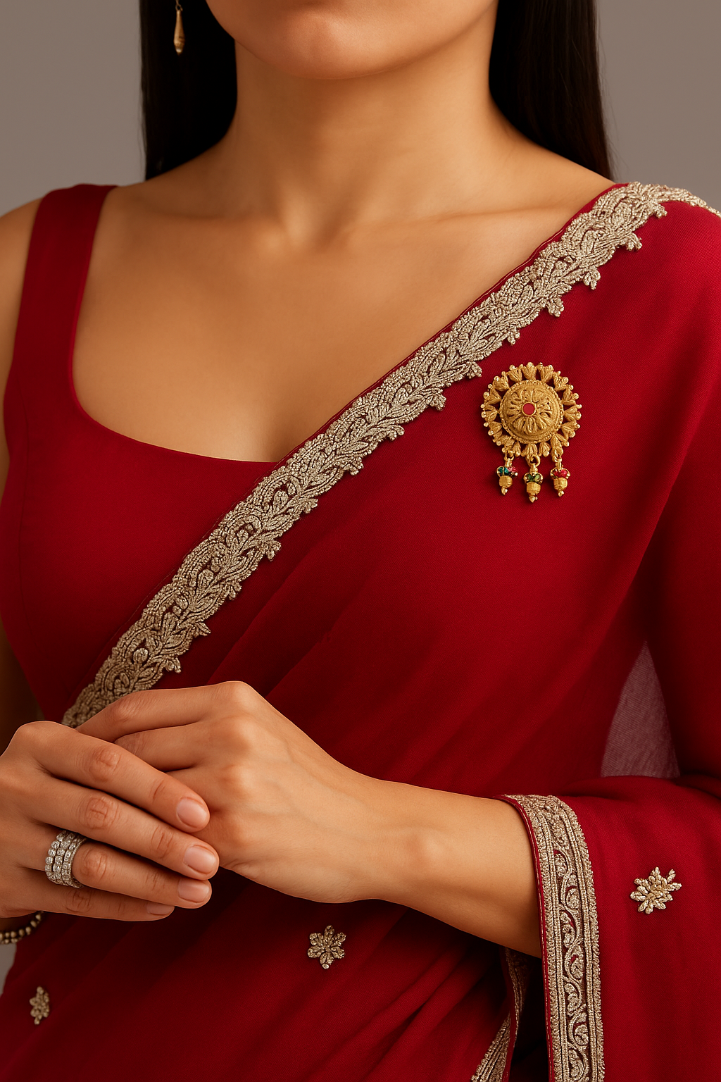 Nihali Saree Pin