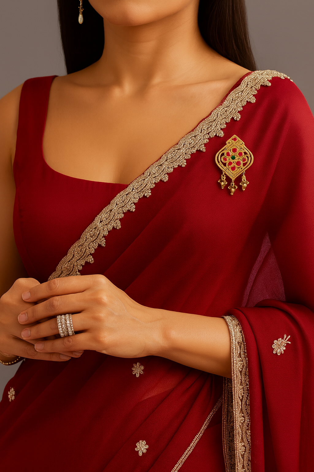 Samiha Saree Pin