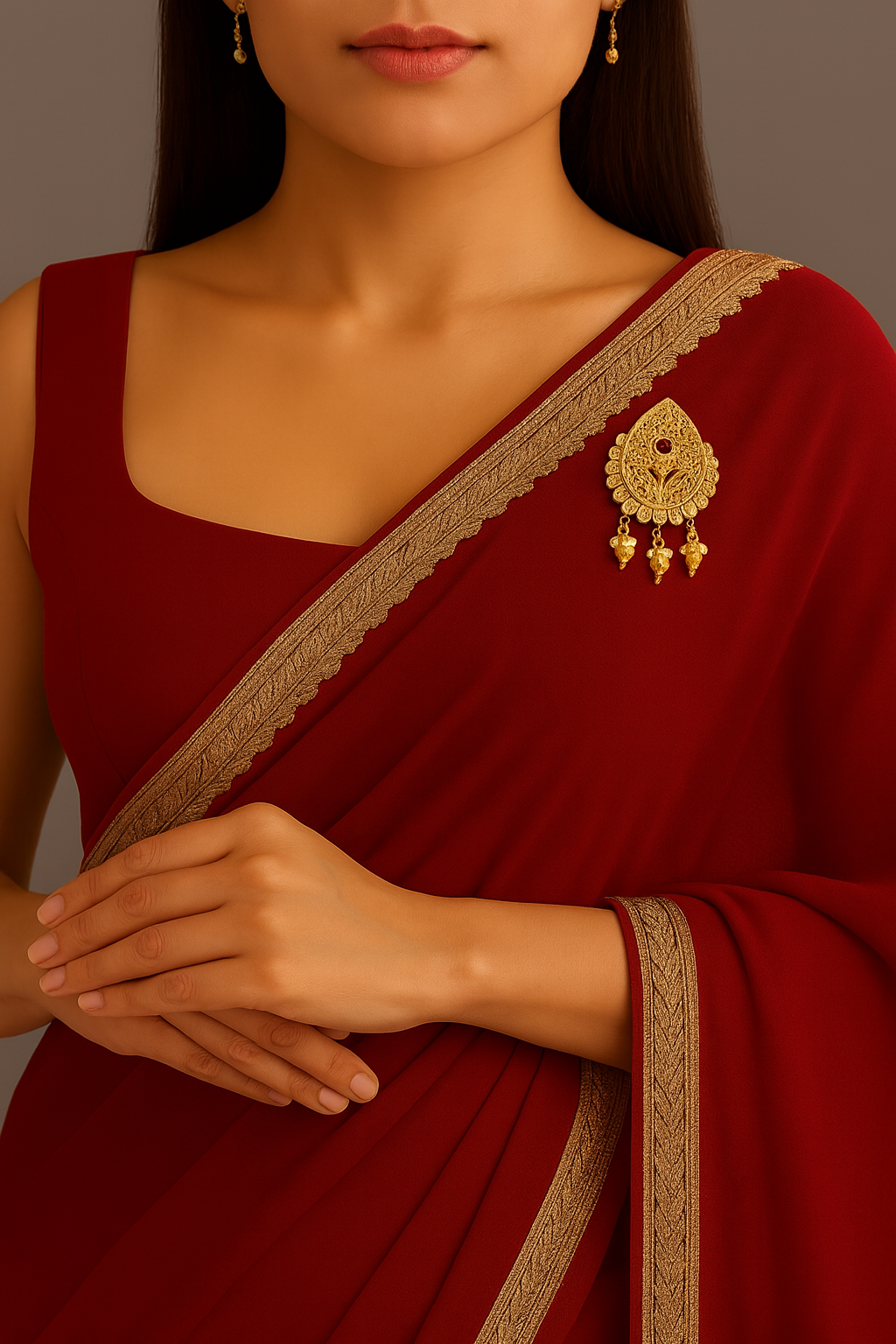 Harshiya Saree Pin