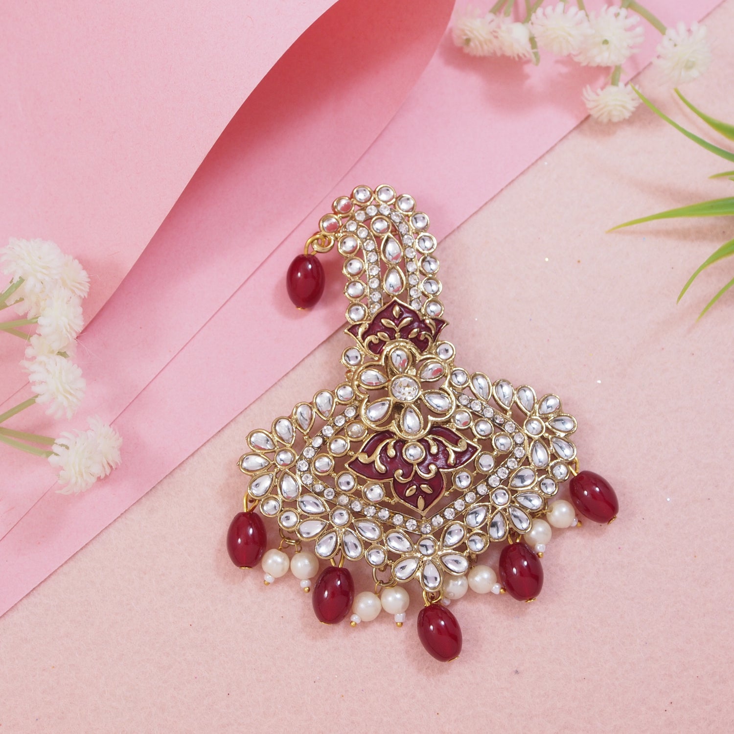 Classic Ethnic Necklace Set Featuring Kalangi