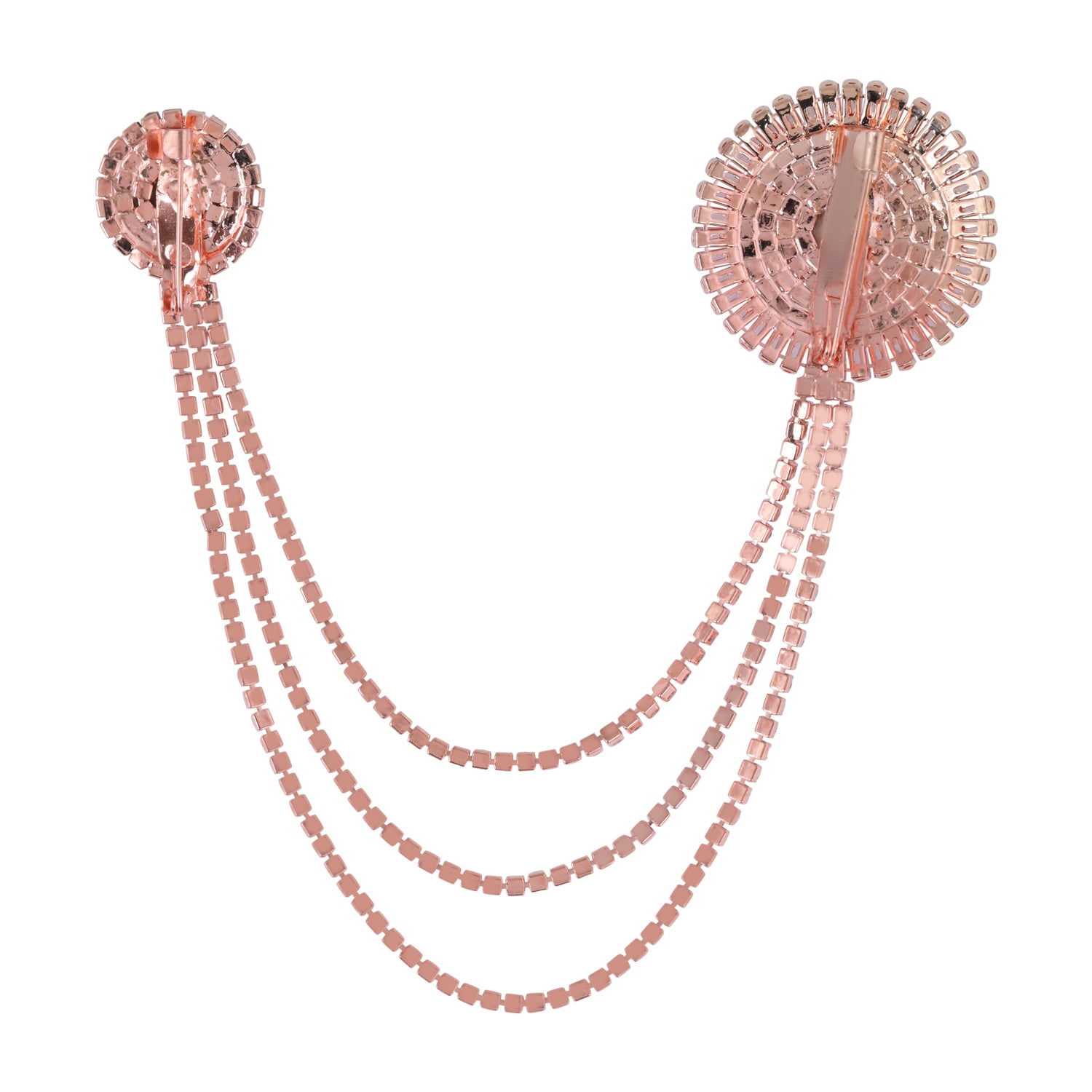 Daksh - Rose Gold Brooch