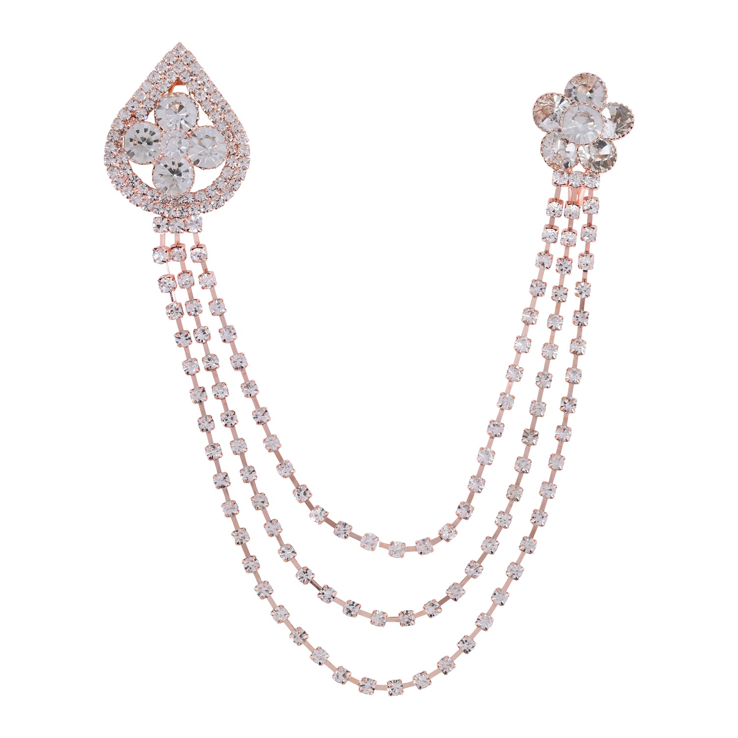 Eshan - Rose Gold Brooch