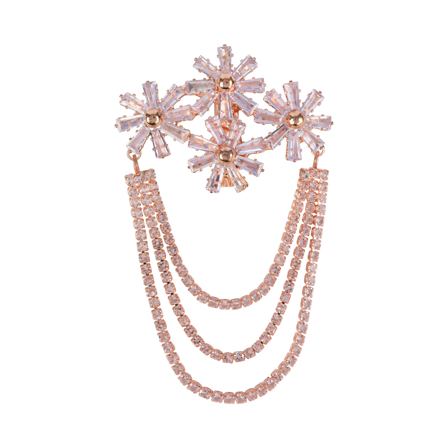 Tanay - Rose Gold Brooch