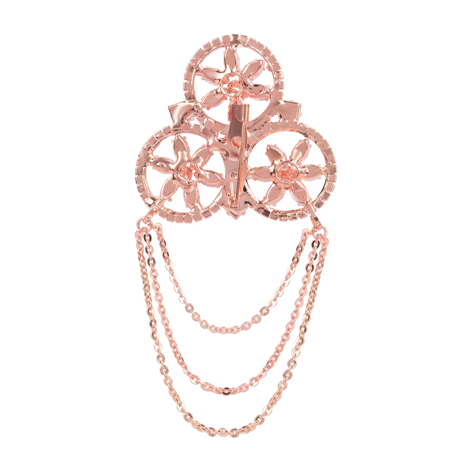 Aahir - Rose Gold Brooch