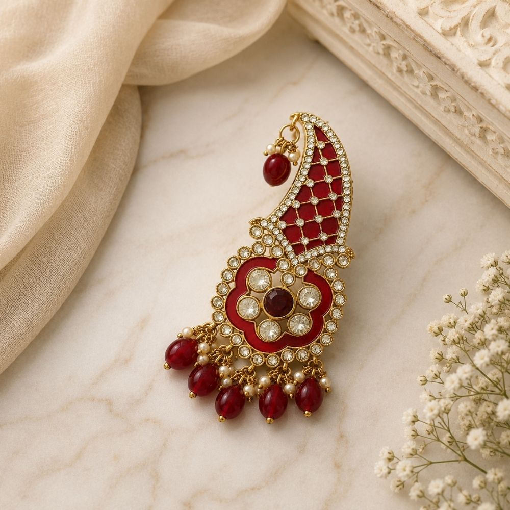 Abhir-Ruby-Style Motif Groom Kalangi