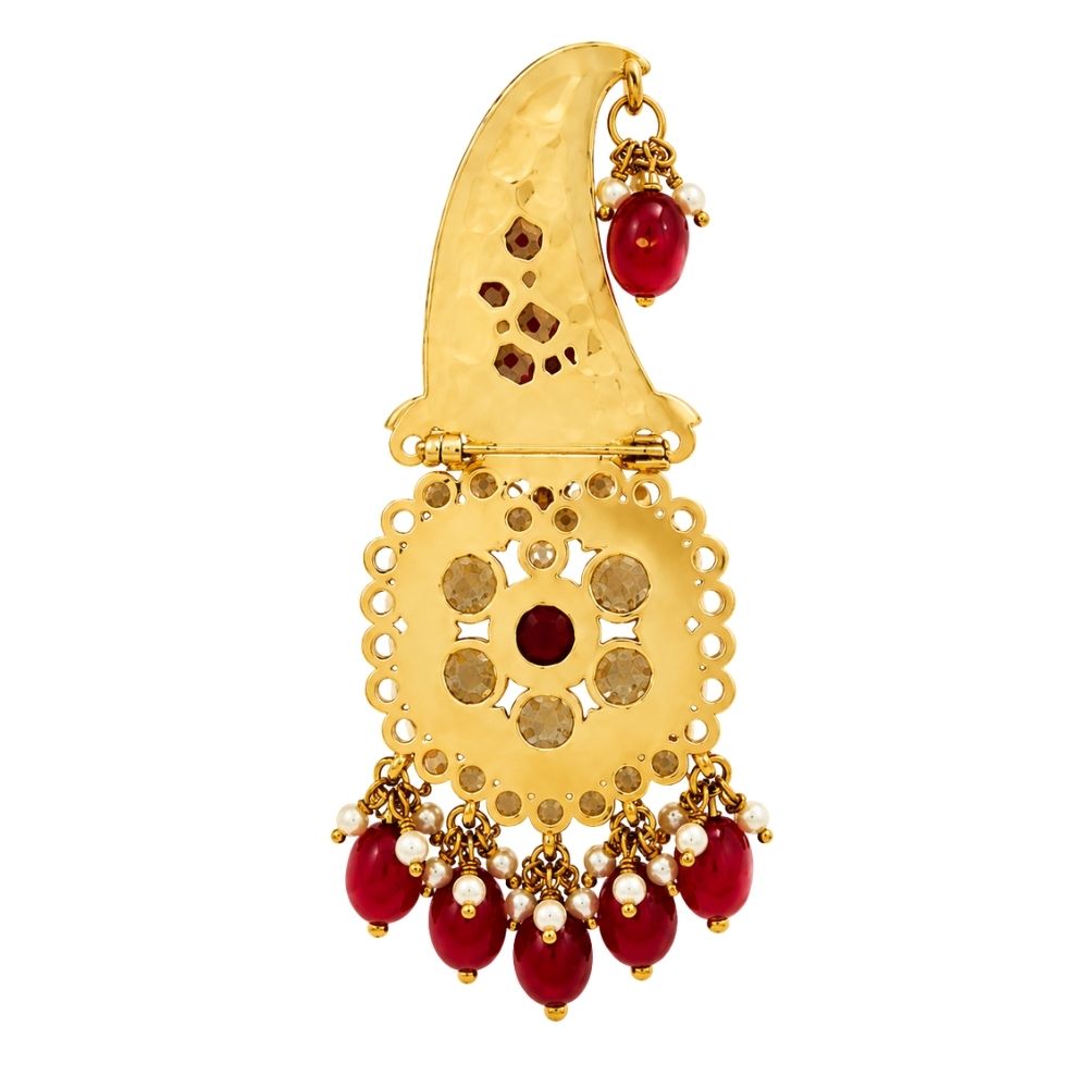 Abhir-Ruby-Style Motif Groom Kalangi