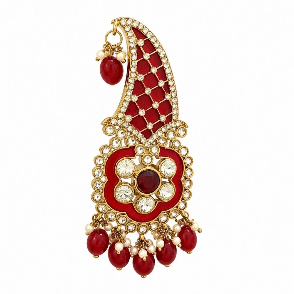 Abhir-Ruby-Style Motif Groom Kalangi