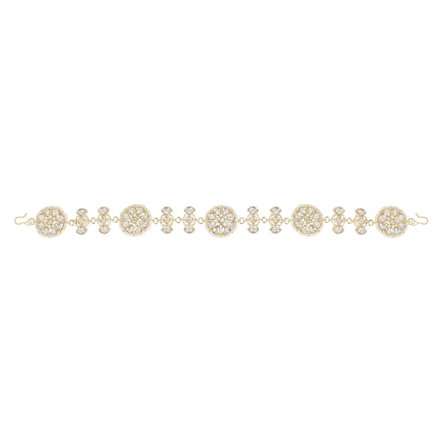 Shrishti White Sheespatti
