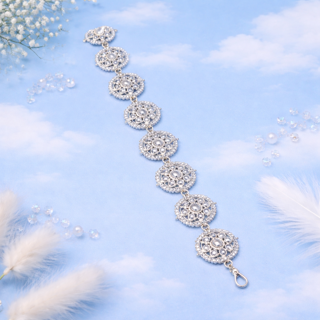 Nyla White Sheeshpatti