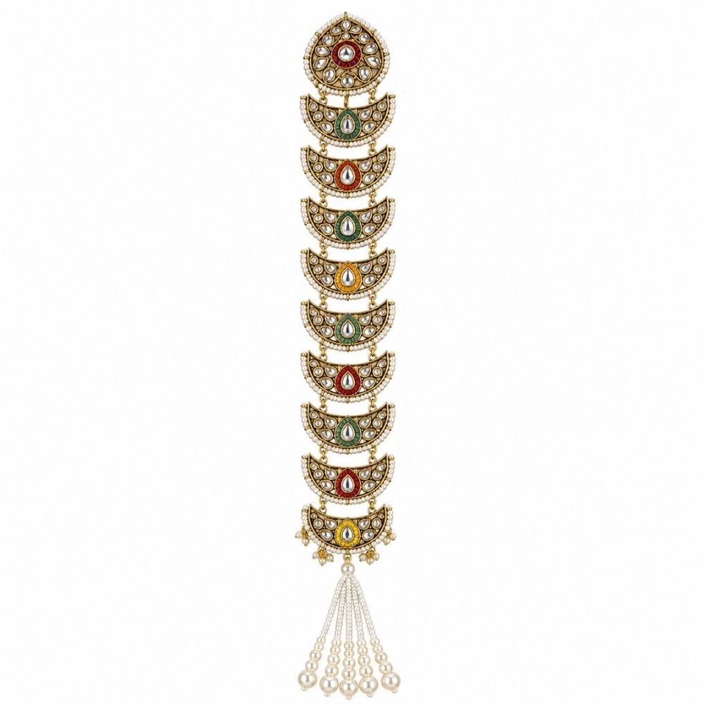Savani- Antique Finish Punjabi Hair Paranda