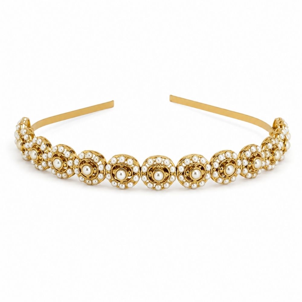 Charini- Pearl Studded Hair Band