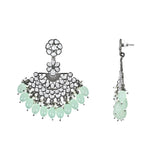 Divita Mint Maangtikka Earring Set