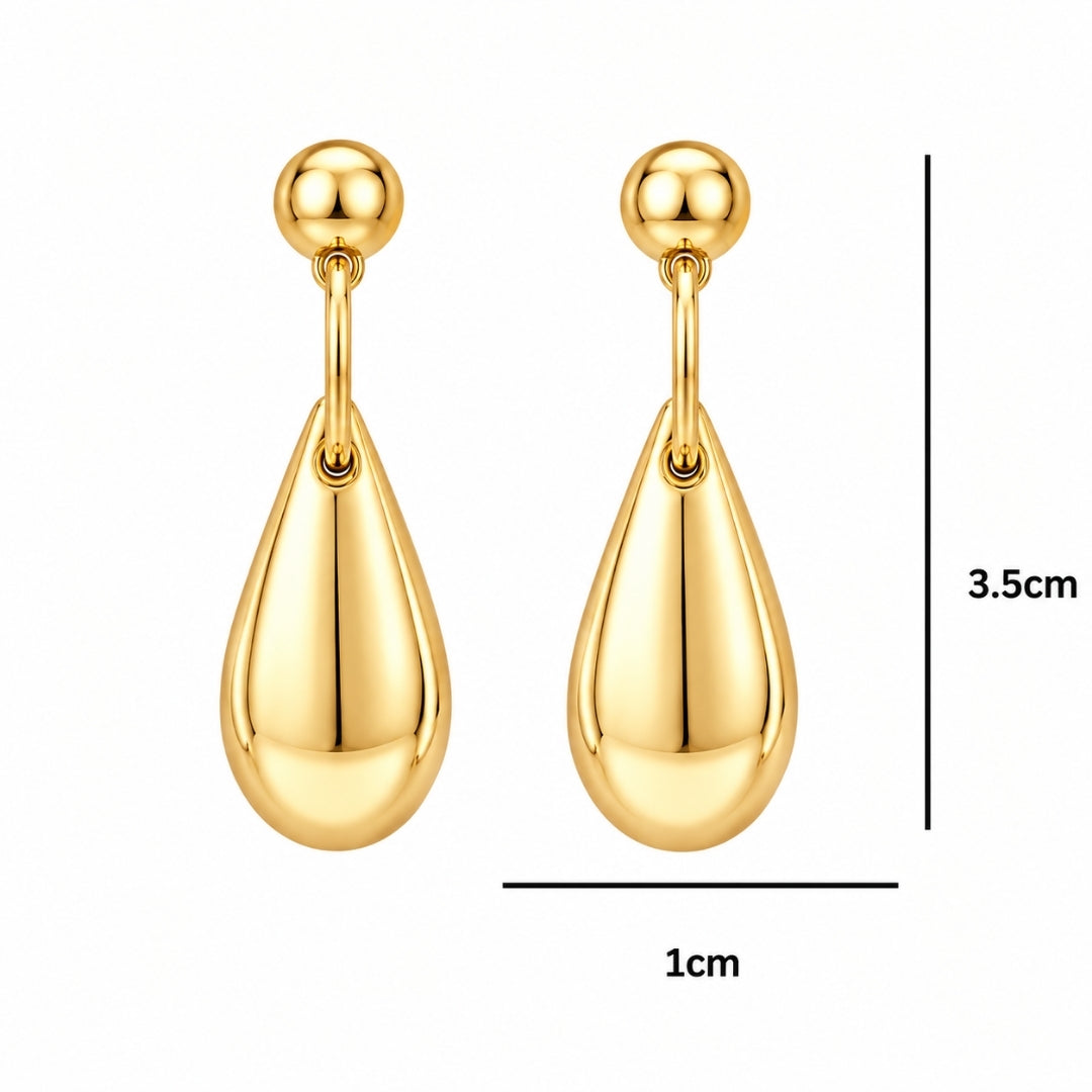 Aurelia - Sculptural Drop Earrings