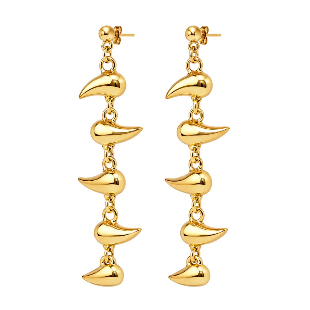 Lyra- Abstract Drop Dangler Earrings
