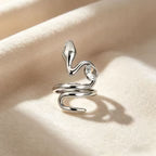Sylara -Crystal Adjustable Statement Ring For Women