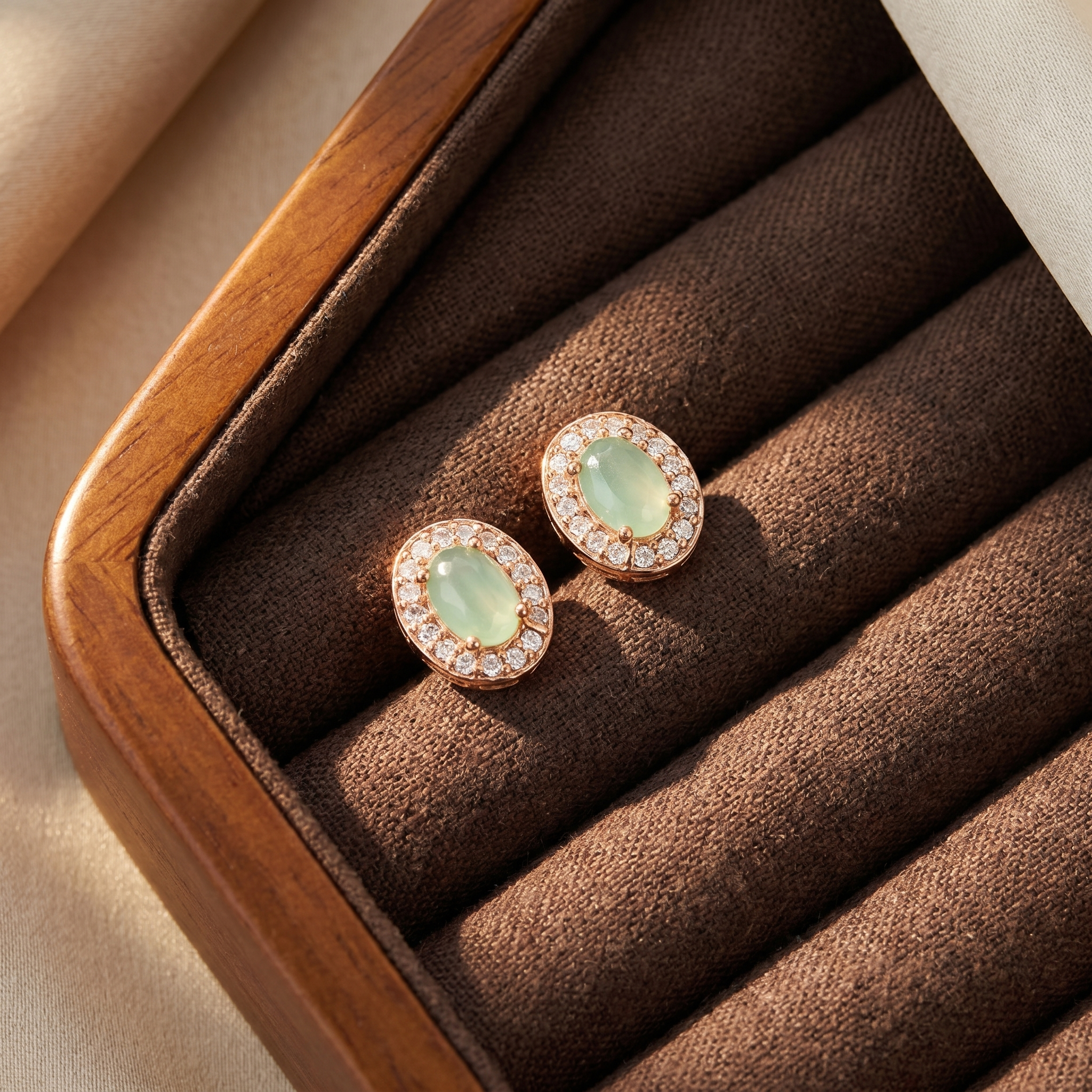 Jiya Mint Studs
