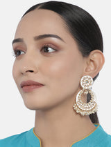 Baraka White Earrings