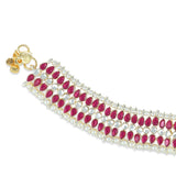 Nihira Pink Anklets